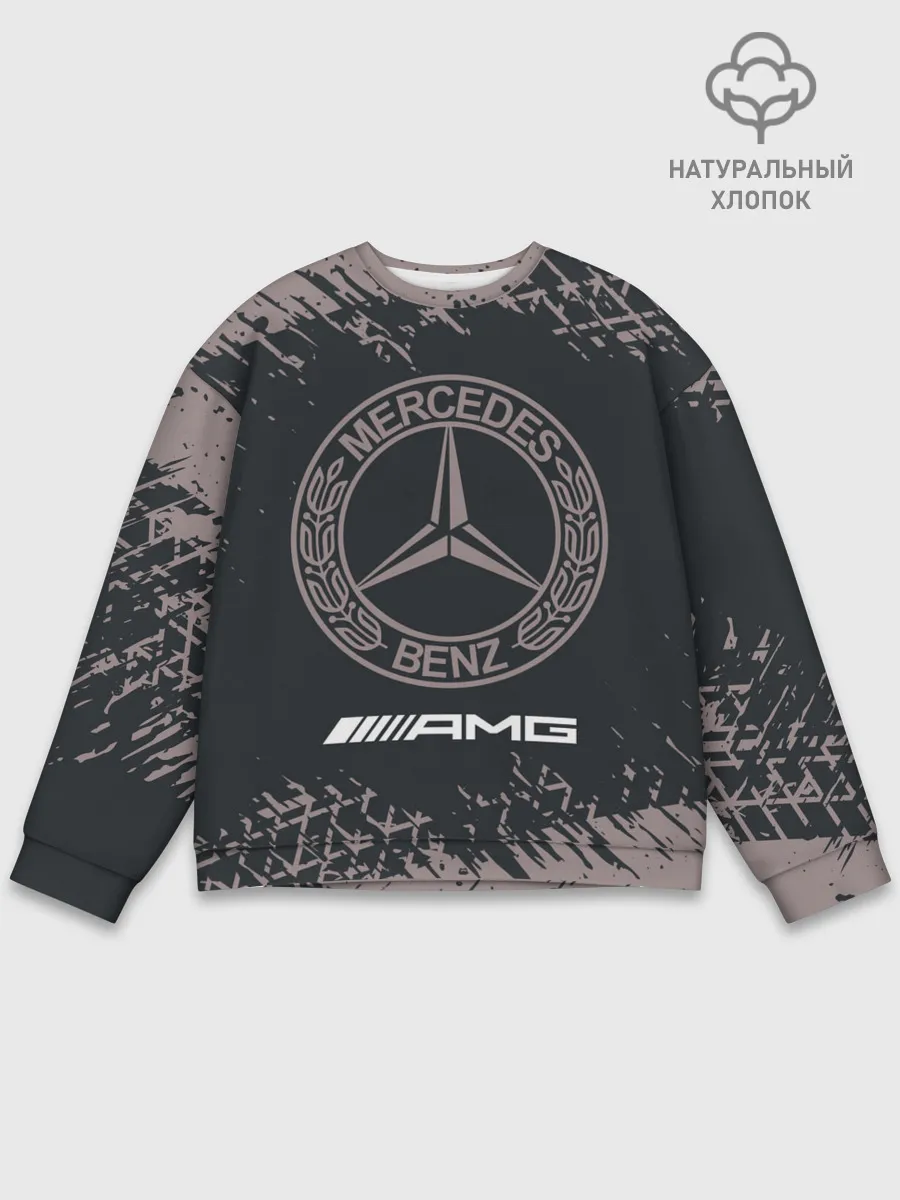 Мужской свитшот базовый / MERCEDES / Мерседес