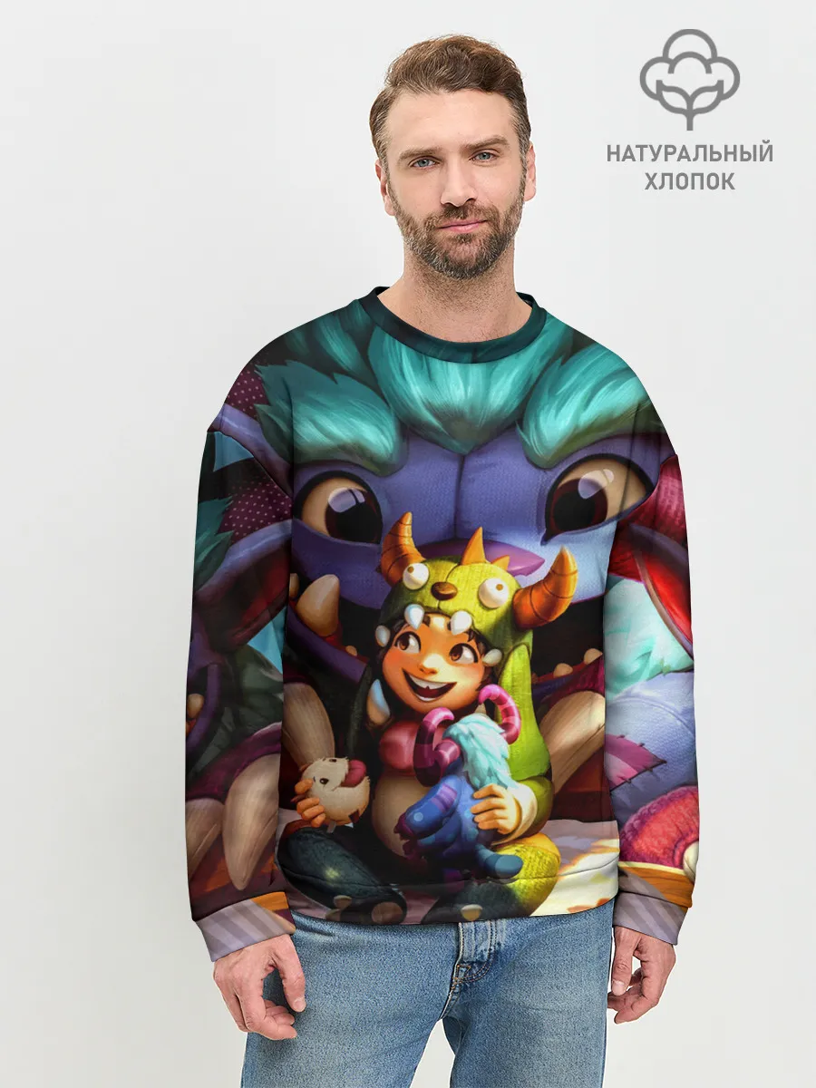Мужской свитшот базовый / Нуну и Виллумп