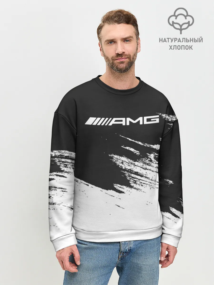 Мужской свитшот базовый / AMG MERCEDES.