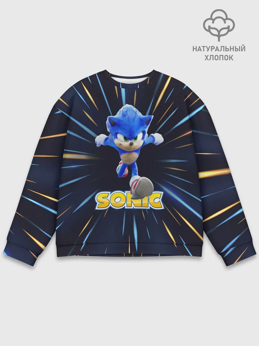Мужской свитшот базовый / SONIC.