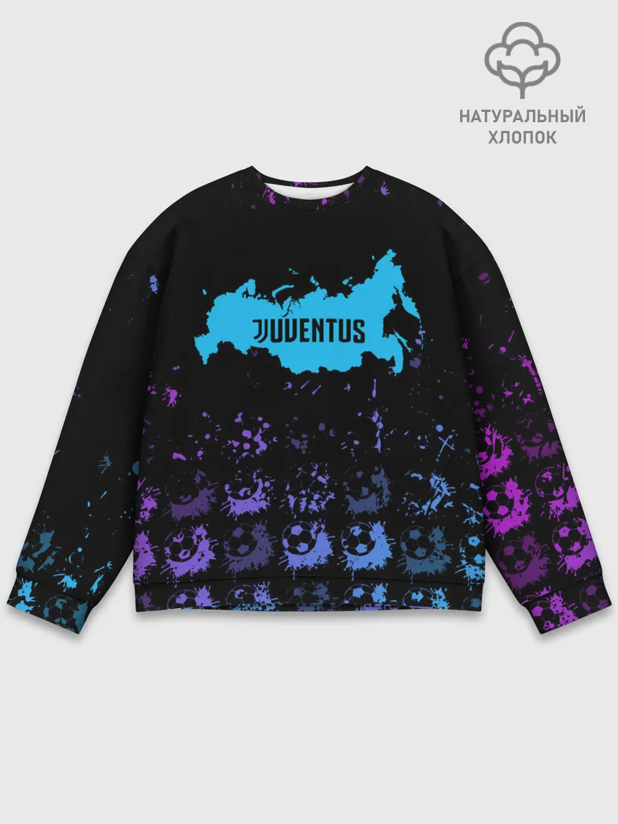 Мужской свитшот базовый / JUVENTUS.