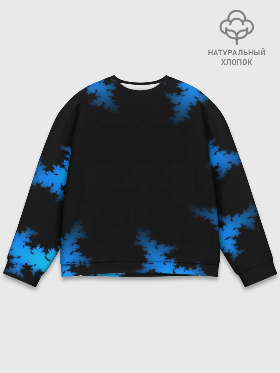 Мужской свитшот базовый / Морозный узор