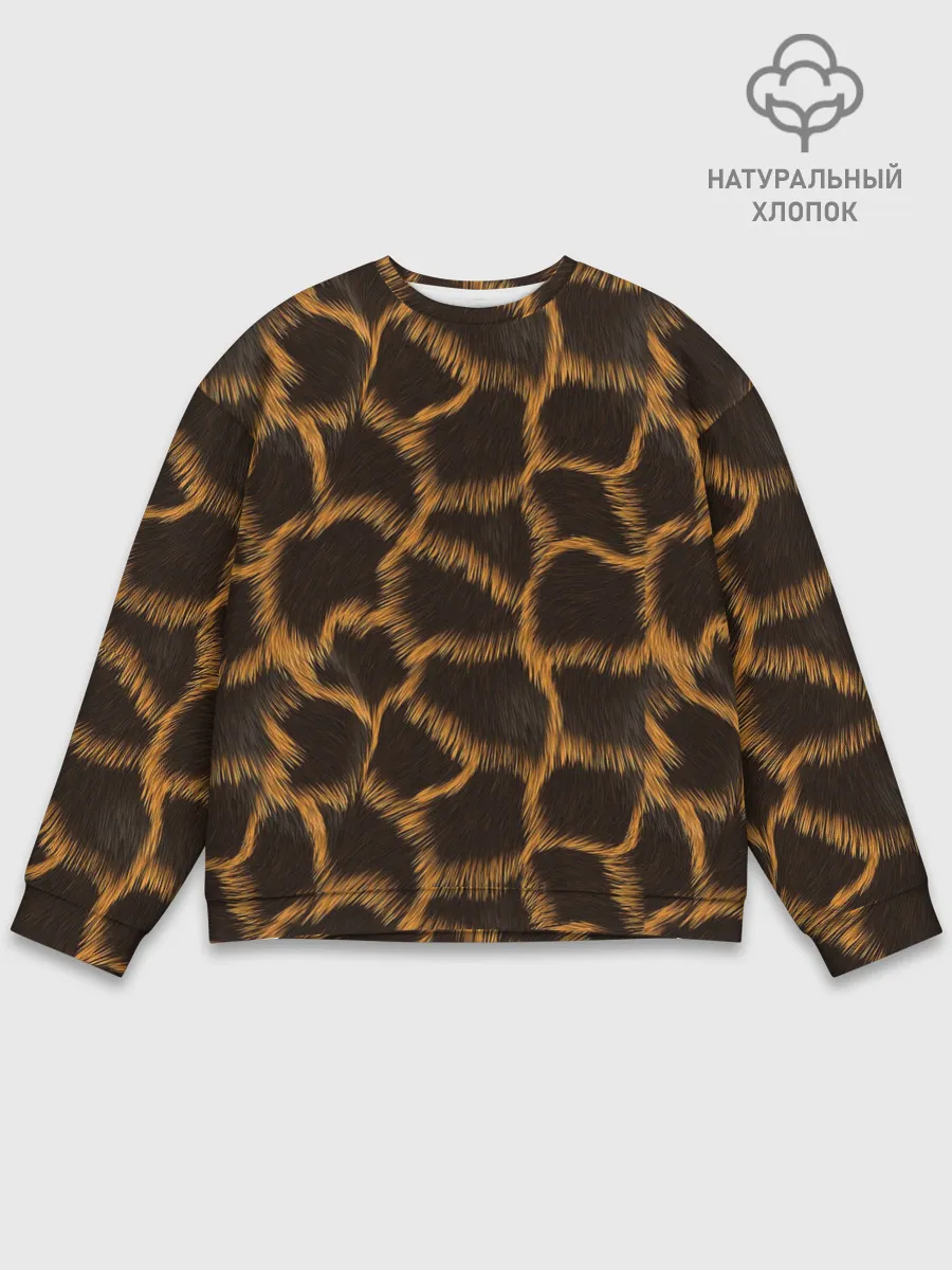 Мужской свитшот базовый / Леопард