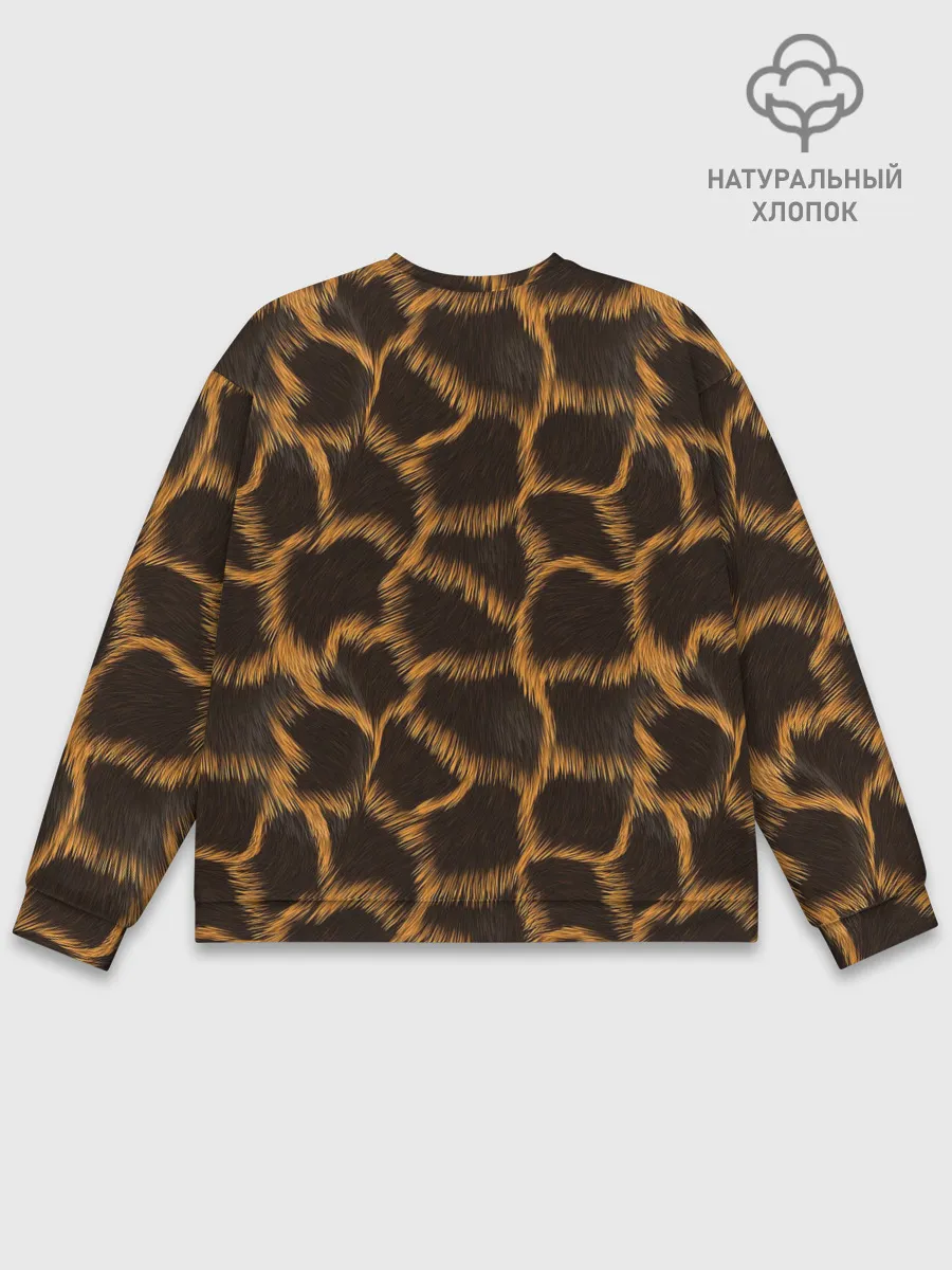 Мужской свитшот базовый / Леопард