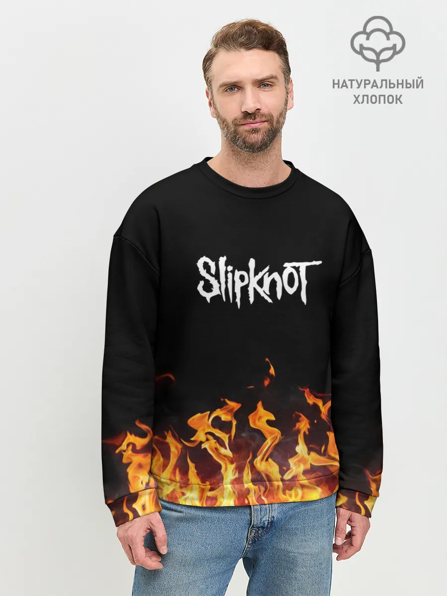 Мужской свитшот базовый / Slipknot