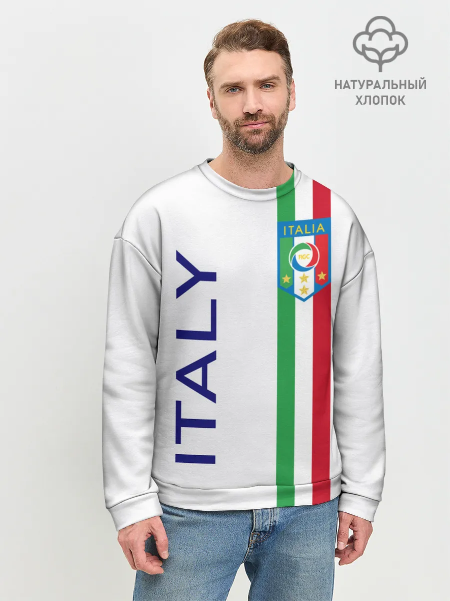 Мужской свитшот базовый / СБОРНАЯ ИТАЛИИ