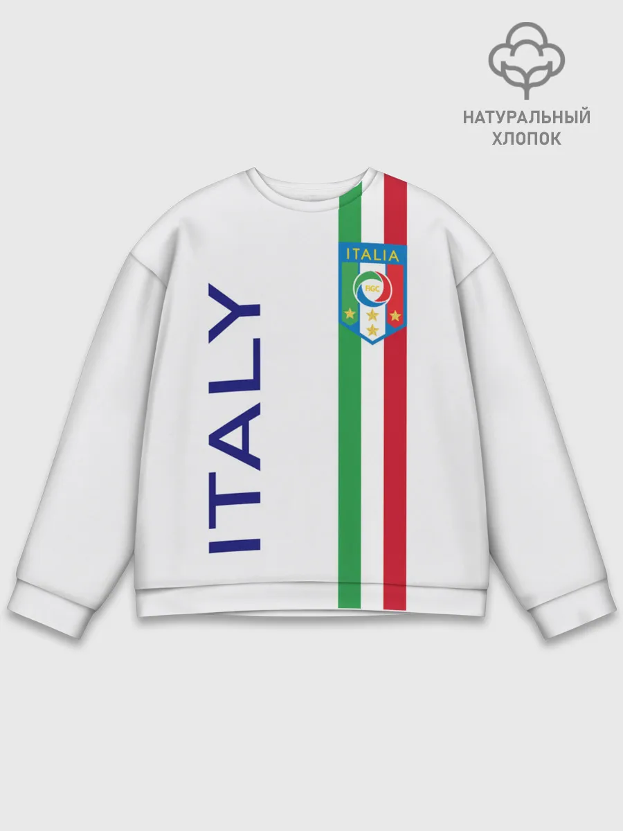 Мужской свитшот базовый / СБОРНАЯ ИТАЛИИ