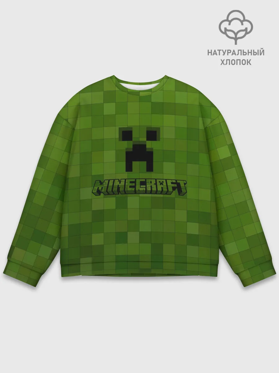 Мужской свитшот базовый / Minecraft