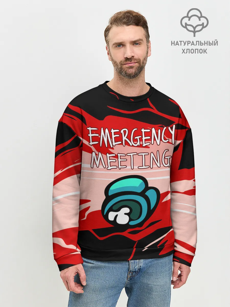 Мужской свитшот базовый / AMONG US