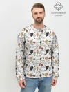 Мужской свитшот базовый / КОТИКИ