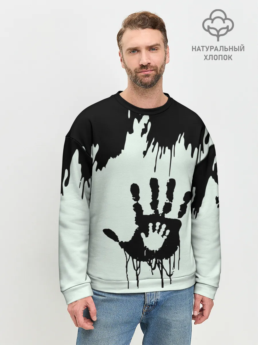 Мужской свитшот базовый / DEATH STRANDING