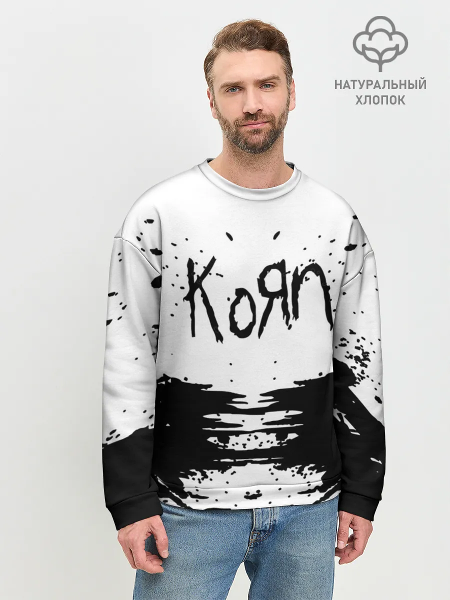 Мужской свитшот базовый / korn