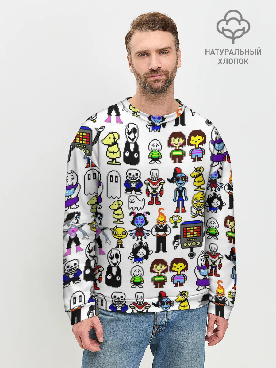 Мужской свитшот базовый / UNDERTALE