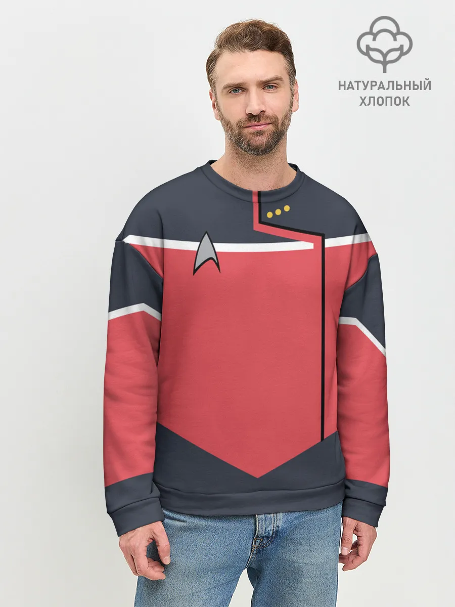 Мужской свитшот базовый / Звездный костюм № 1