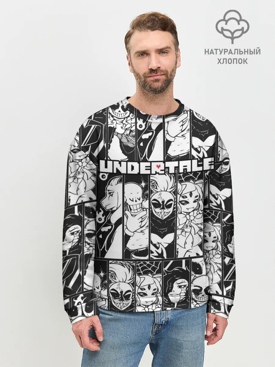 Мужской свитшот базовый / UNDERTALE