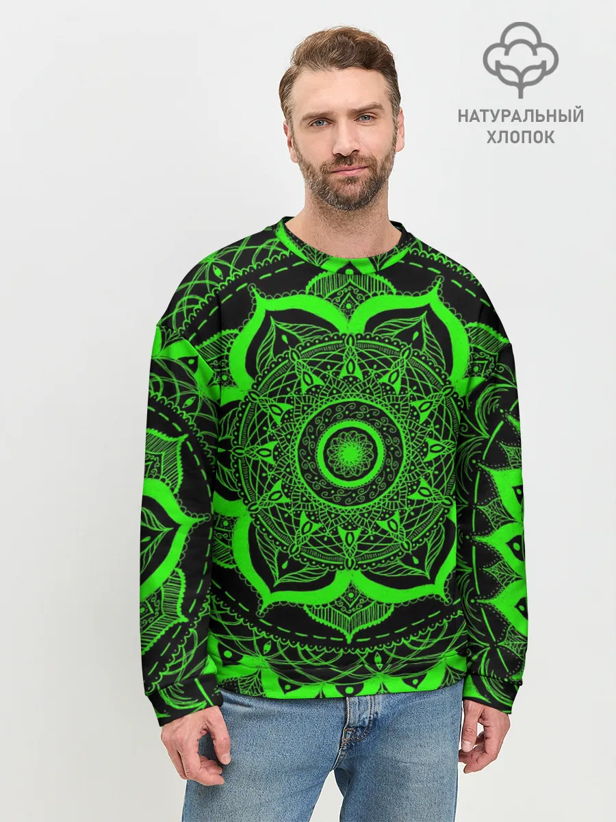 Мужской свитшот базовый / Mandala