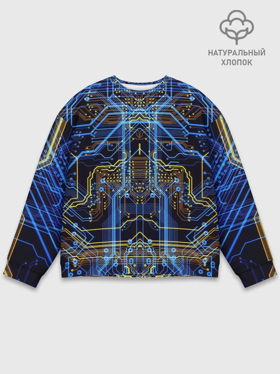 Мужской свитшот базовый / Сircuit-$$$