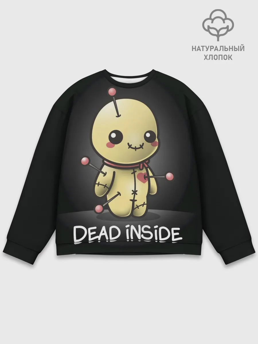 Мужской свитшот базовый / DEAD INSIDE