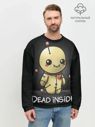 Мужской свитшот базовый / DEAD INSIDE