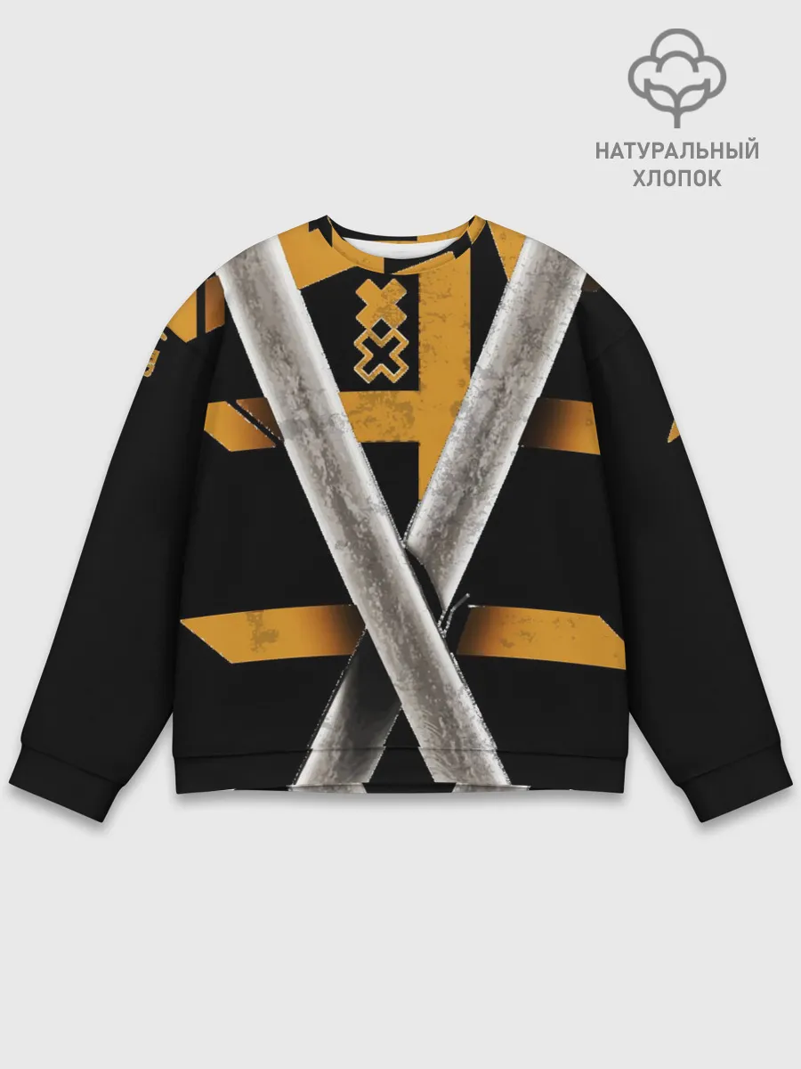 Мужской свитшот базовый / 2 Katanas