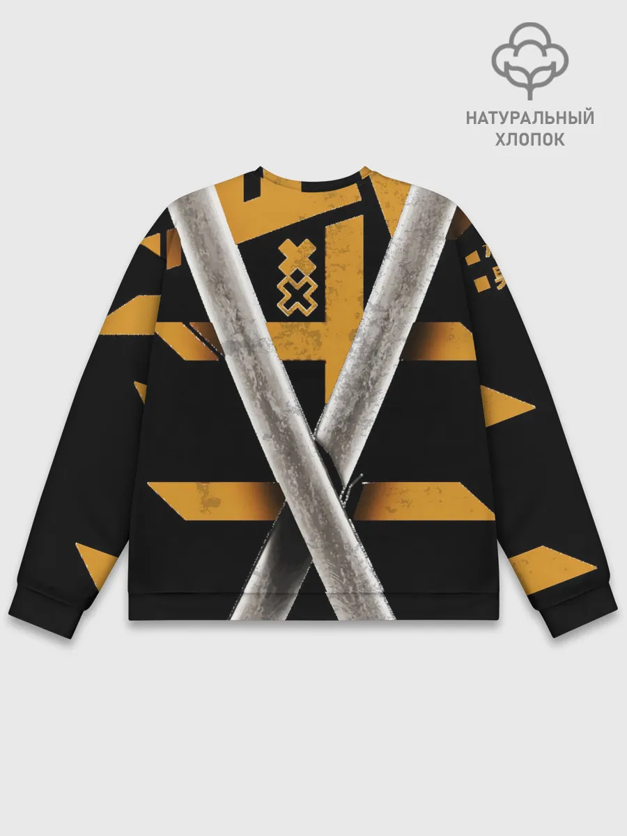 Мужской свитшот базовый / 2 Katanas