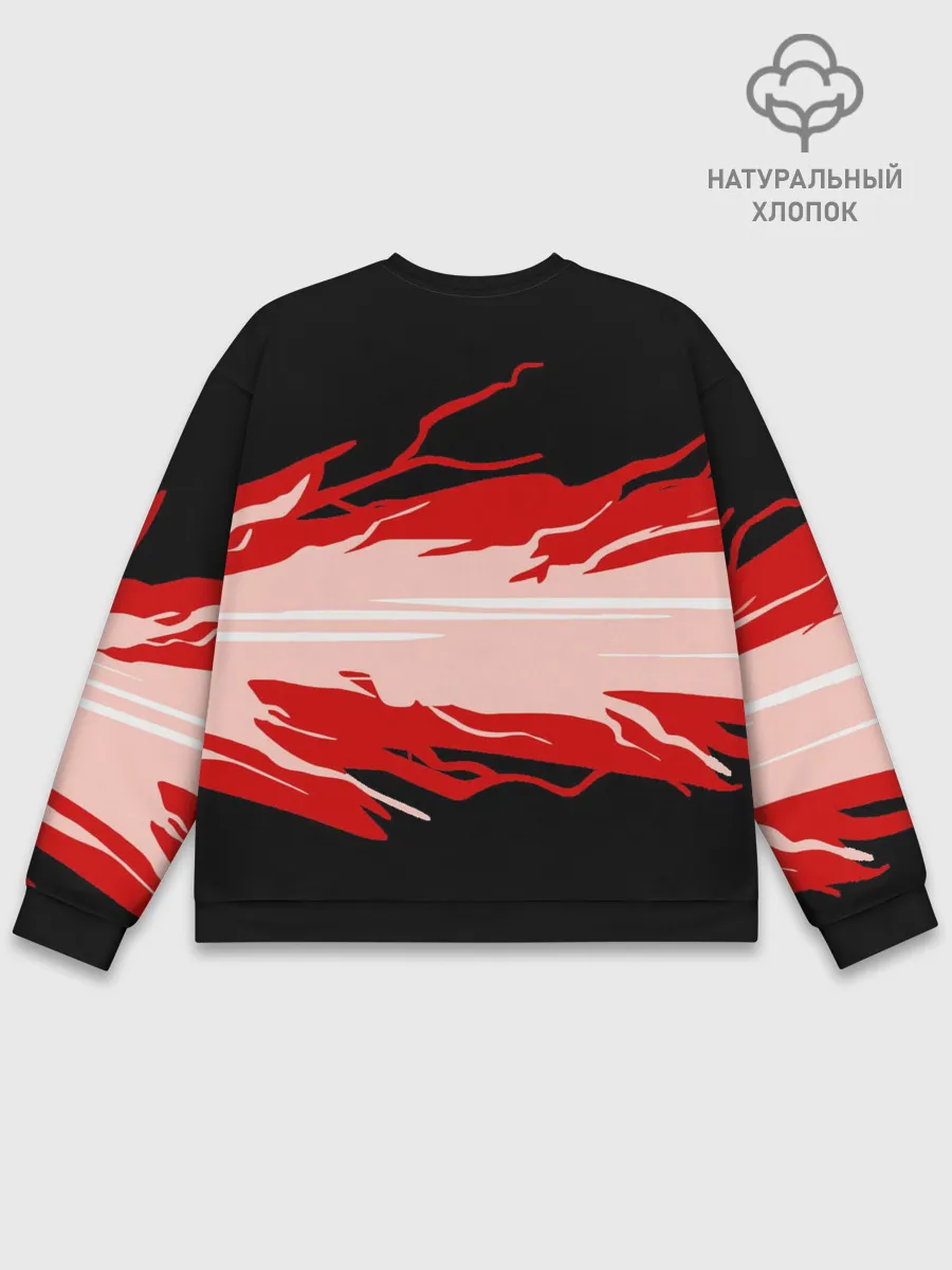 Мужской свитшот базовый / Among us mem