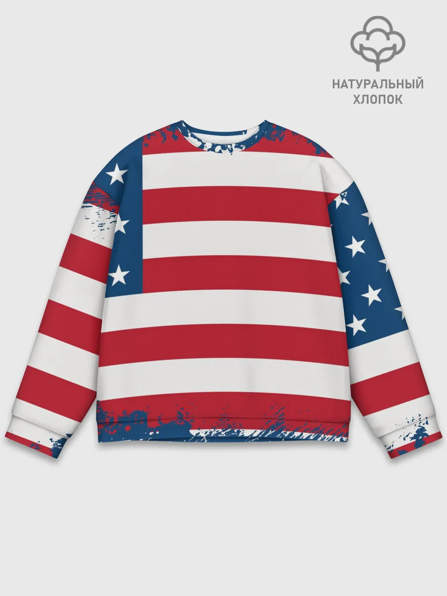 Мужской свитшот базовый / Америка