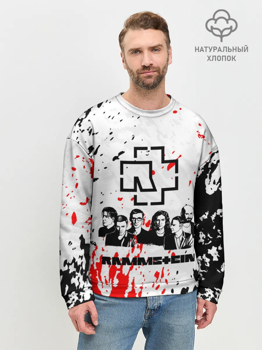 Мужской свитшот базовый / RAMMSTEIN