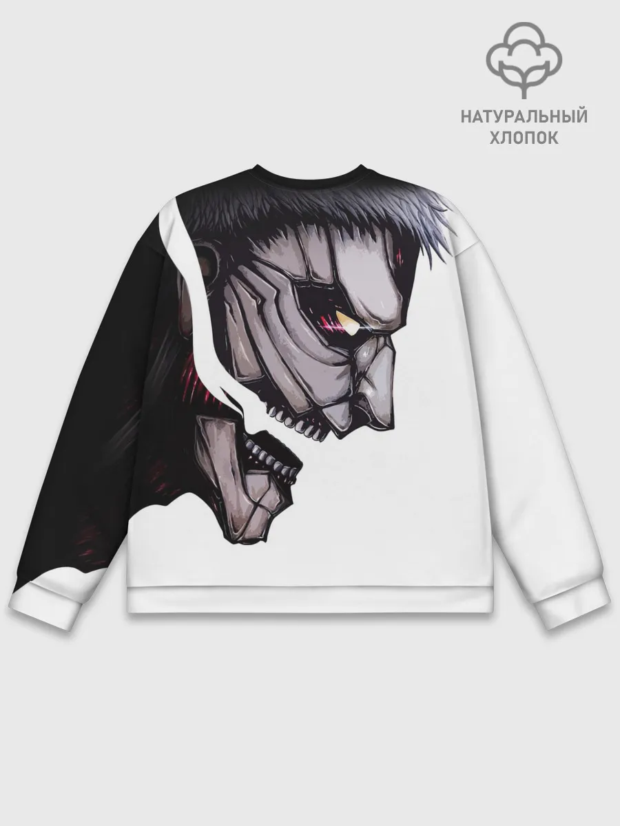 Мужской свитшот базовый / Злобный титан