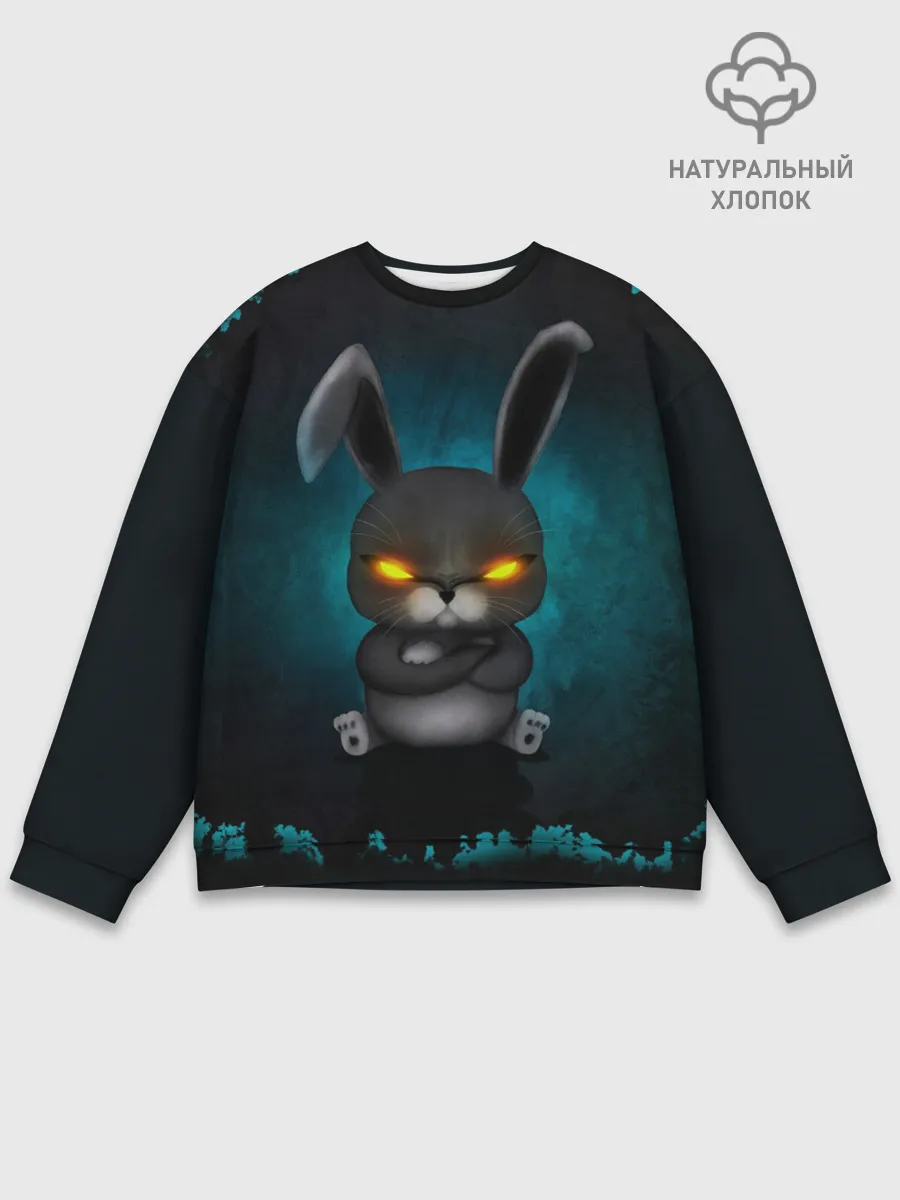 Мужской свитшот базовый / NEON HARE