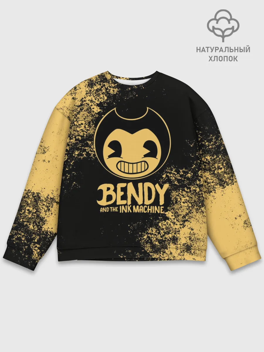 Мужской свитшот базовый / Bendy And The Ink Machine