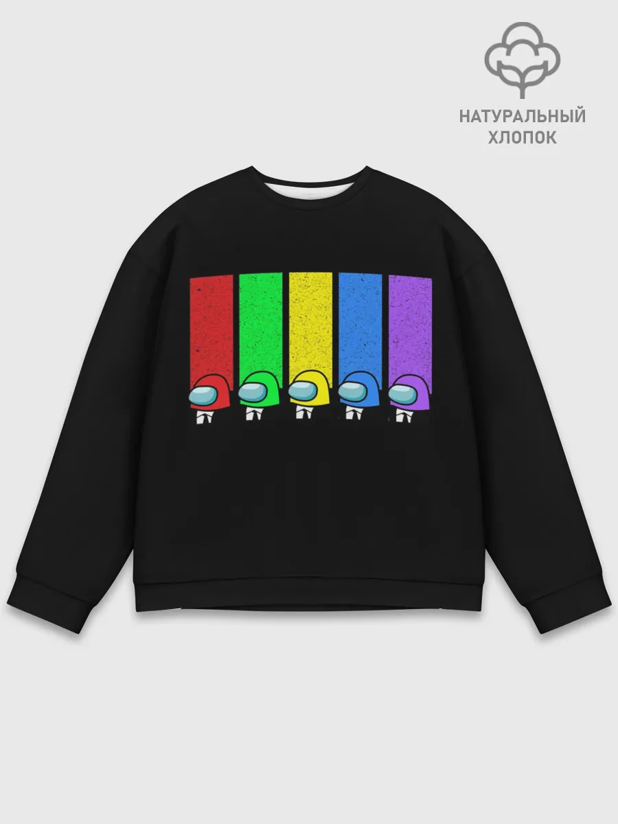 Мужской свитшот базовый / Among Us