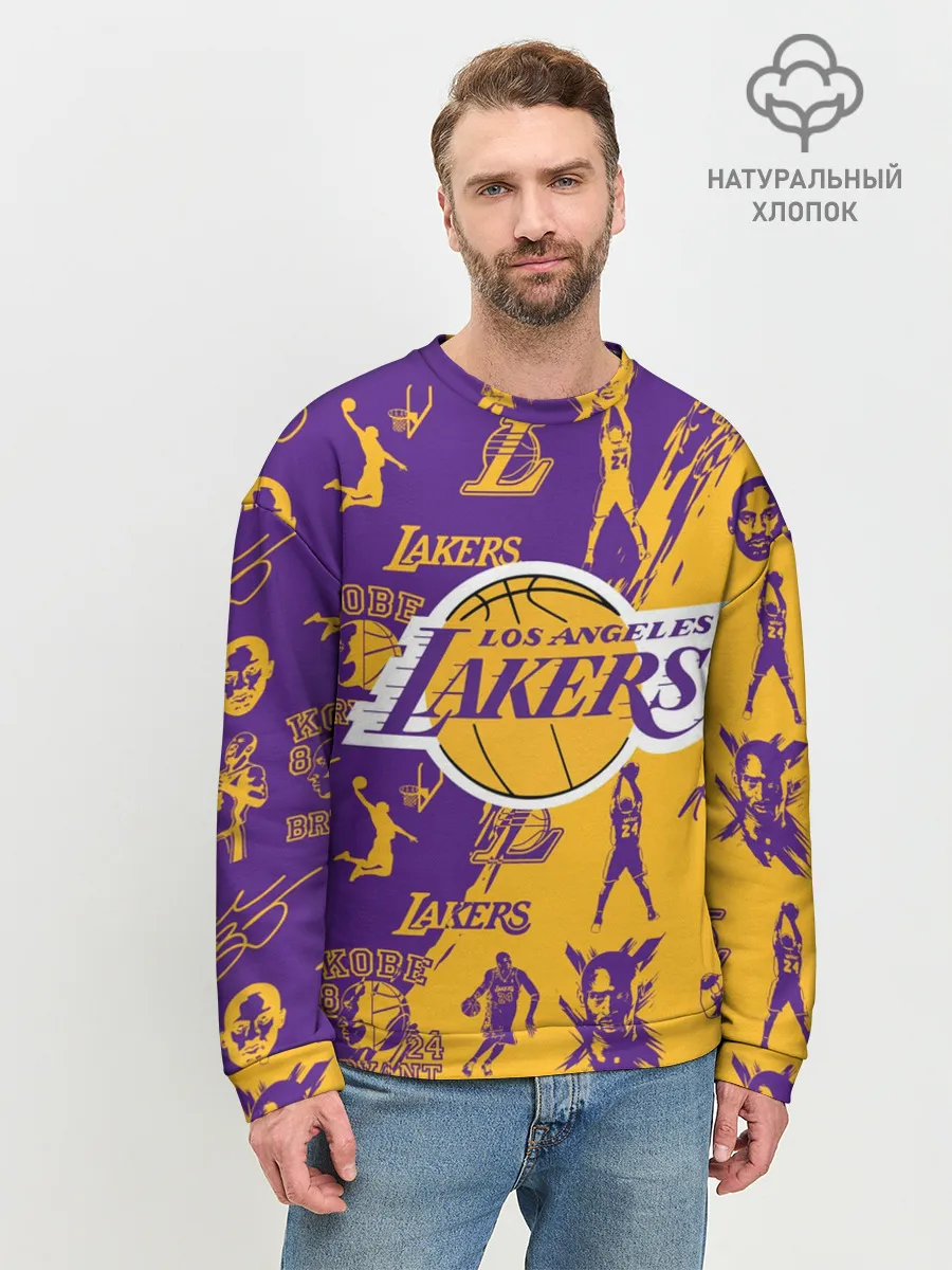 Мужской свитшот базовый / КОБИ БРАЙАНТ