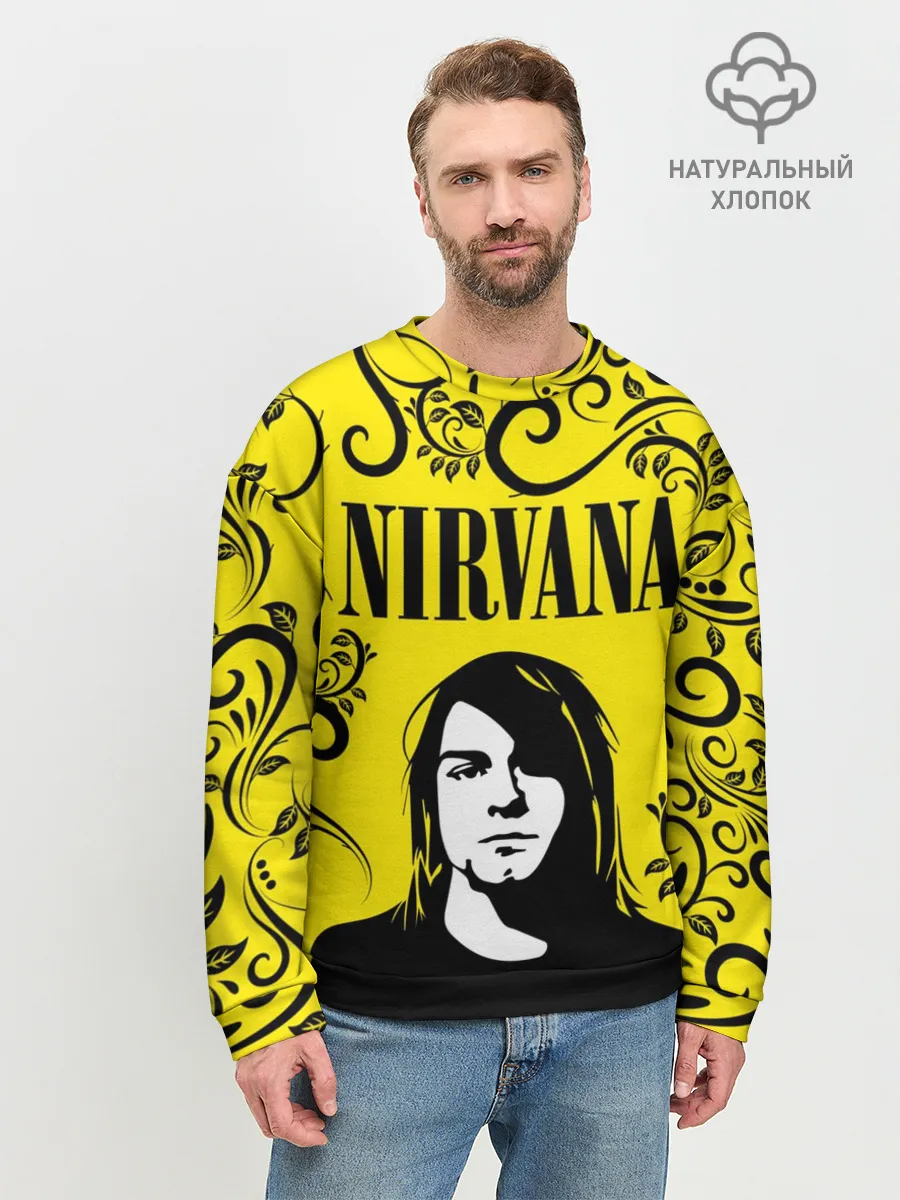 Мужской свитшот базовый / NIRVANA