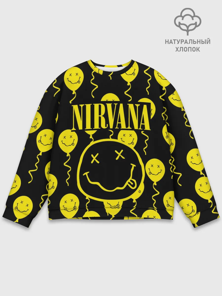 Мужской свитшот базовый / NIRVANA