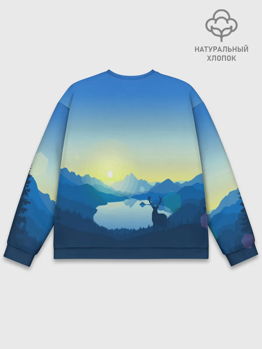 Мужской свитшот базовый / NATURE