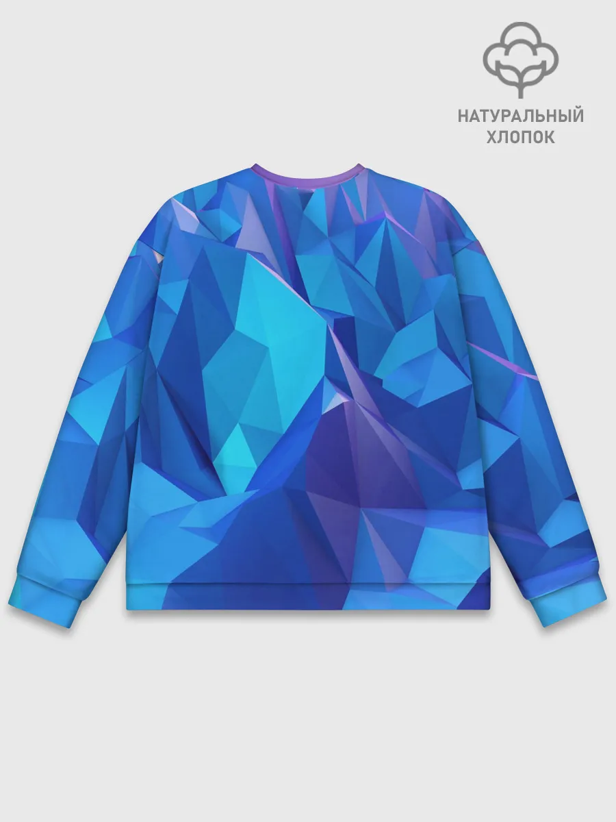 Мужской свитшот базовый / NEON CRYSTALLS