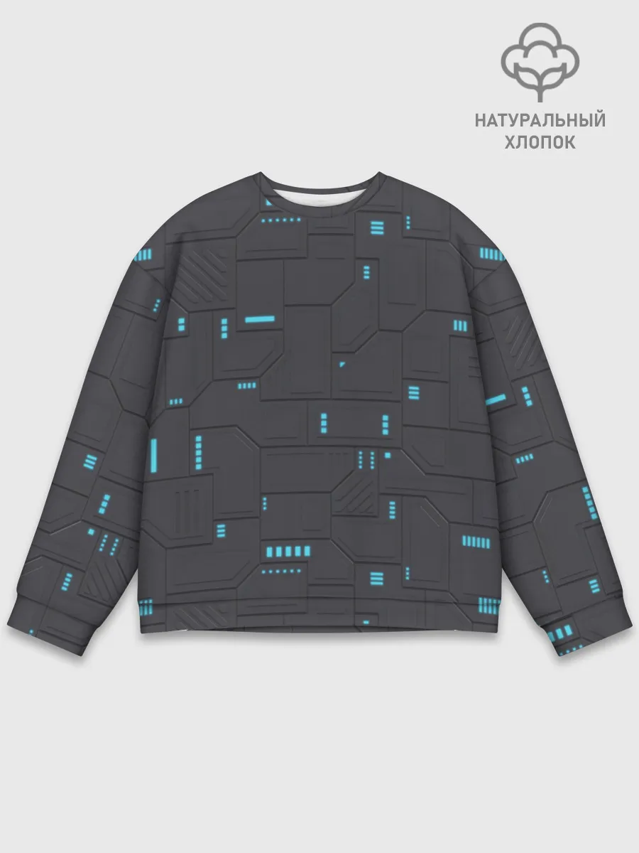 Мужской свитшот базовый / Супер броня