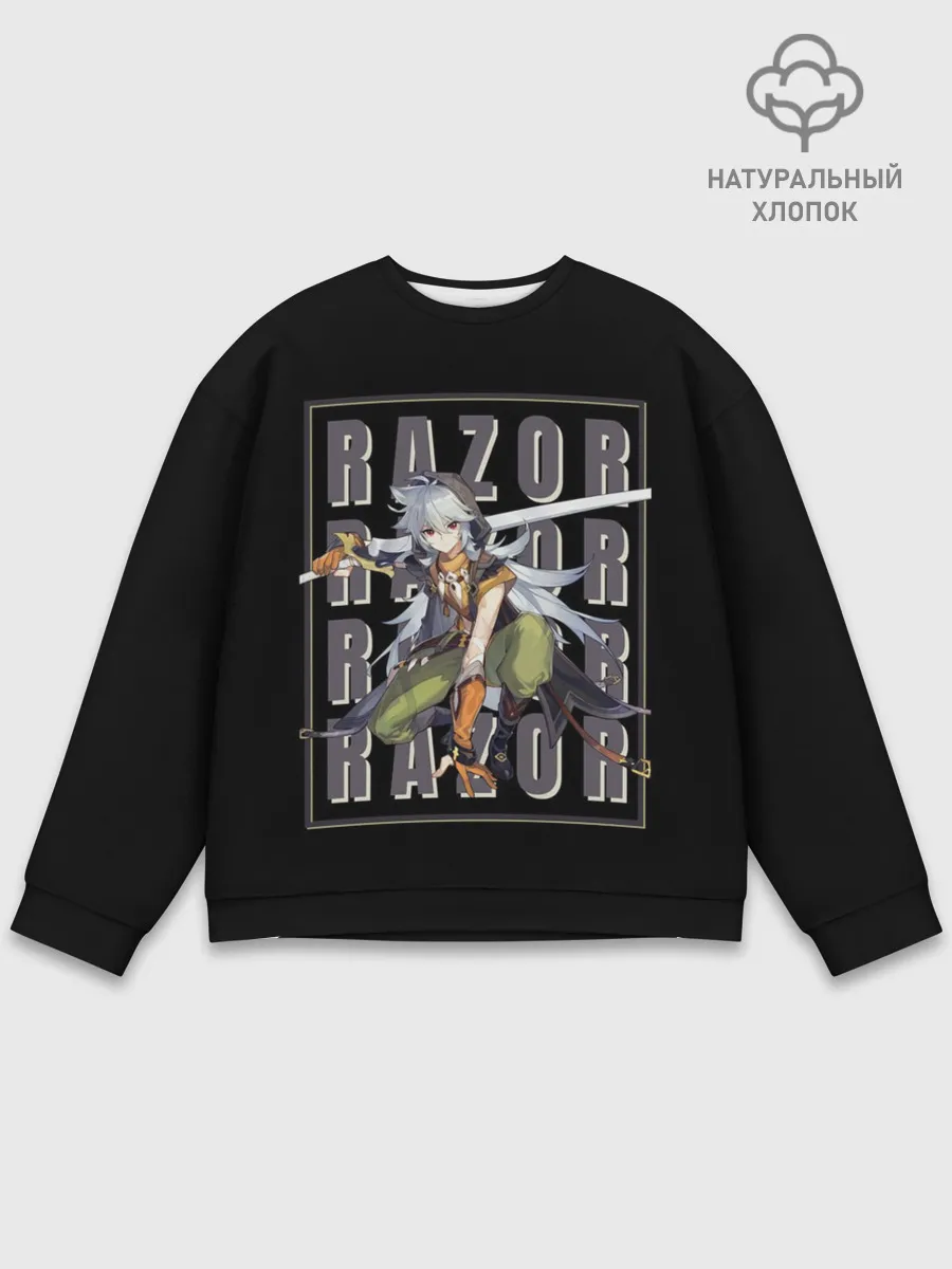 Мужской свитшот базовый / Genshin Impact