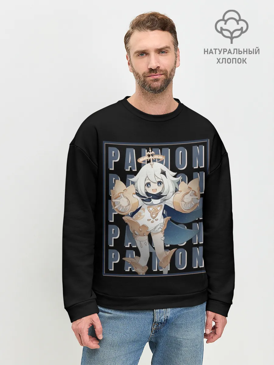 Мужской свитшот базовый / Genshin Impact