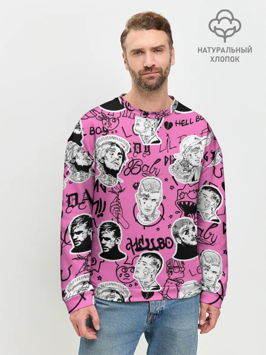 Мужской свитшот базовый / LIL PEEP