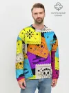 Мужской свитшот базовый / Color pattern