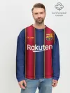 Мужской свитшот базовый / BARCELONA 20/21 - ДОМАШНЯЯ