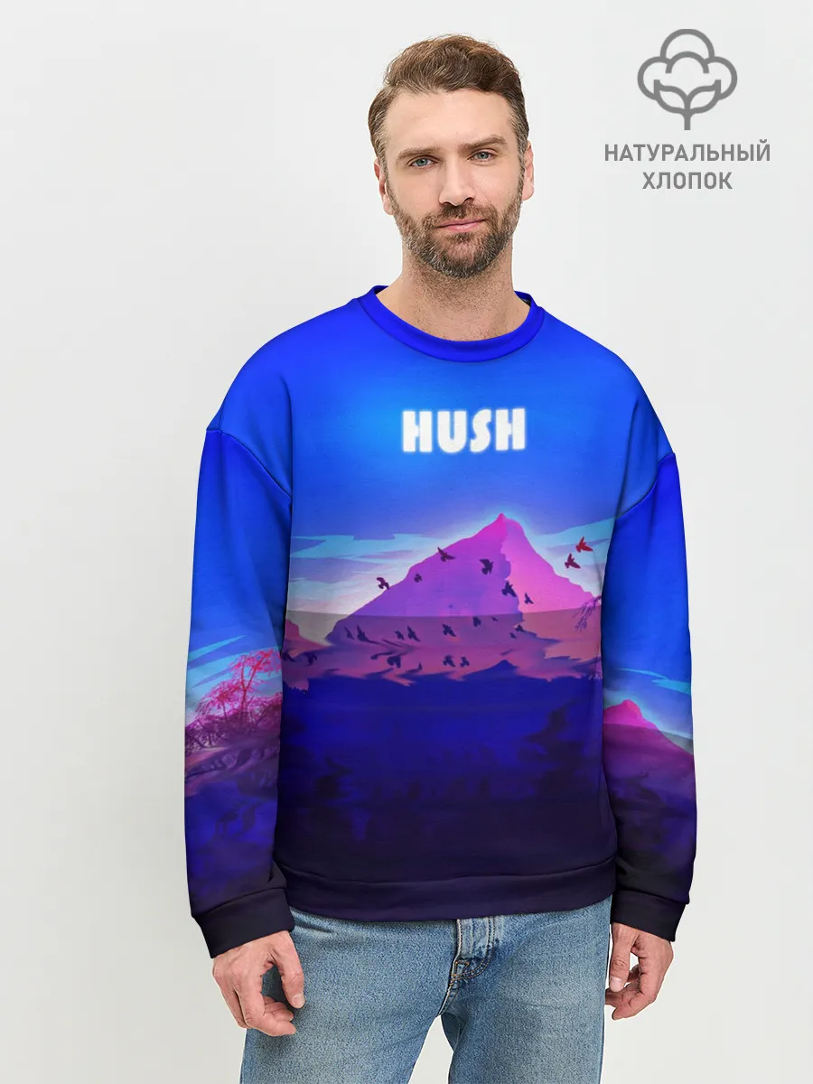 Мужской свитшот базовый / HUSH