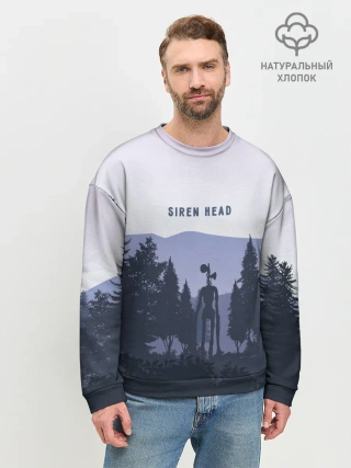 Мужской свитшот базовый / Siren Head