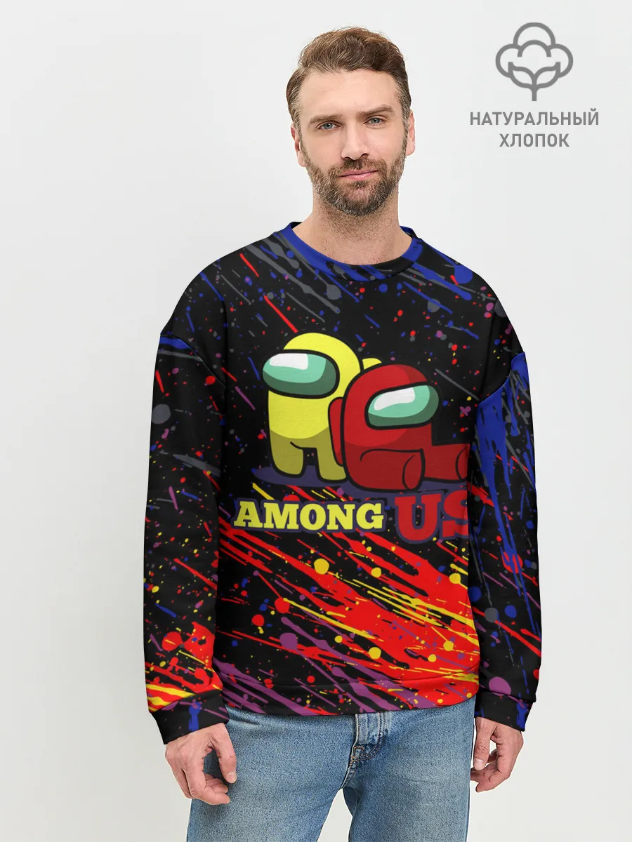 Мужской свитшот базовый / AMONG US.