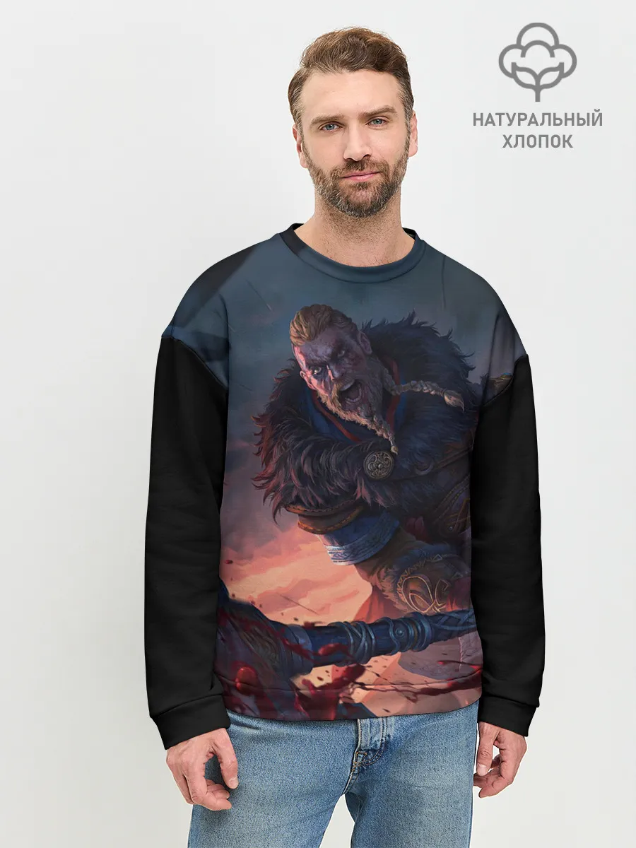 Мужской свитшот базовый / ASSASSINS CREED VALHALLA