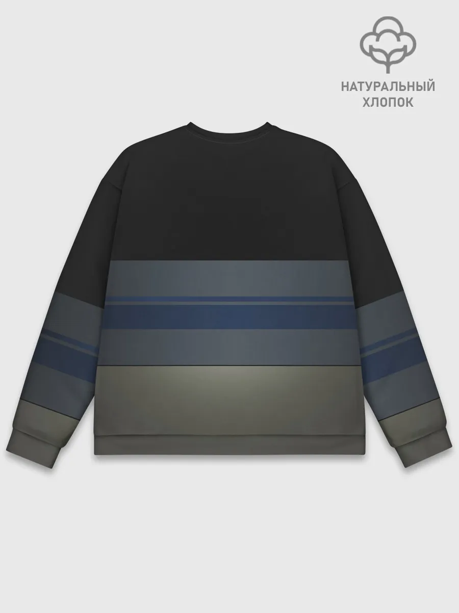 Мужской свитшот базовый / Among Us | in the tunnel