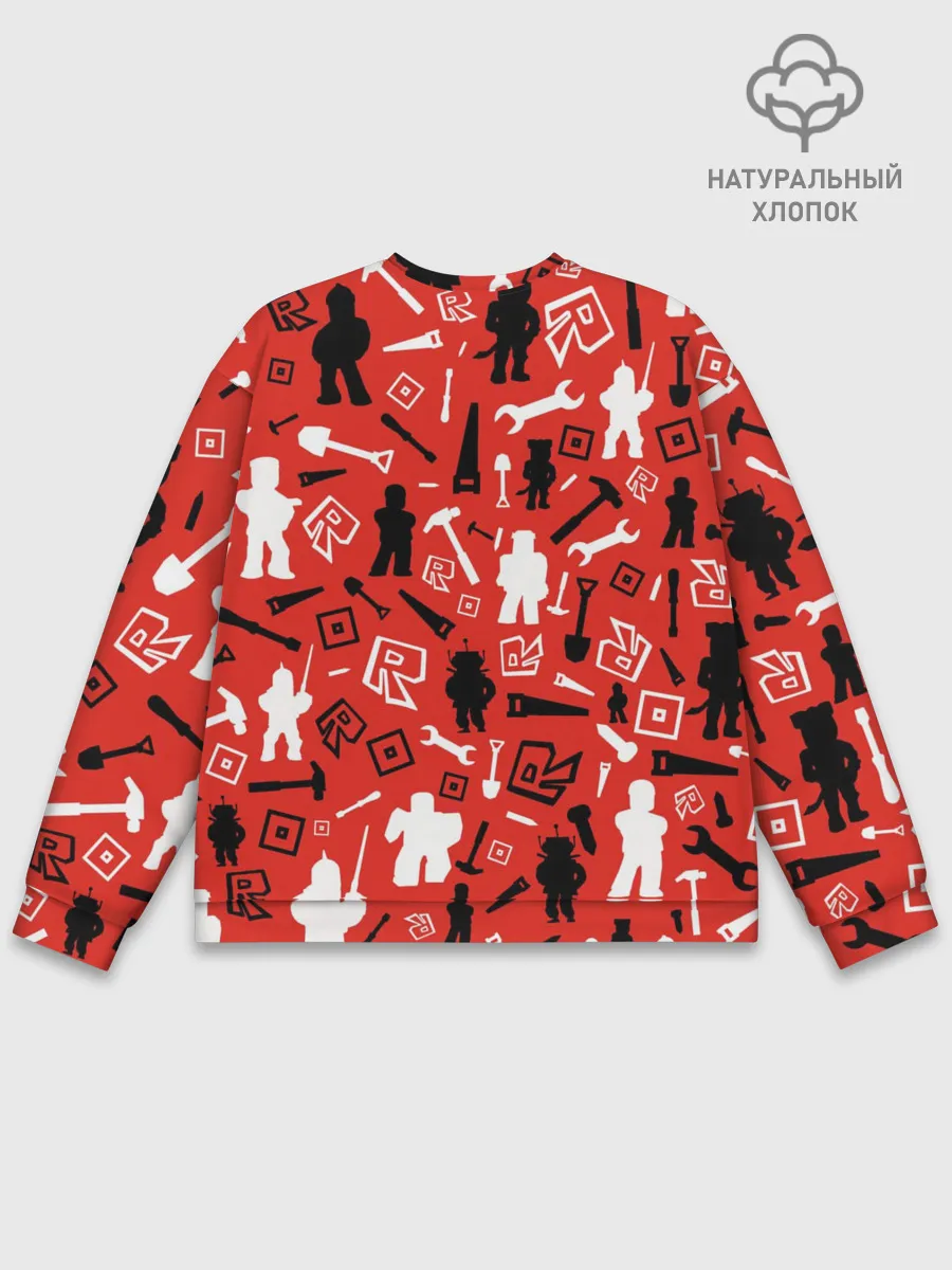 Мужской свитшот базовый / ROBLOX