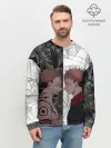 Мужской свитшот базовый / Jujutsu Kaisen Сукуна х Юдзи